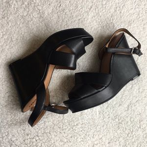 Abound Shoes - Black wedges Abound Shoes - Black wedges